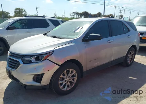 2020 Chevrolet Equinox Fwd Ls z USA, uszkodzony, nr VIN 2GNAXHEV2L6163884
